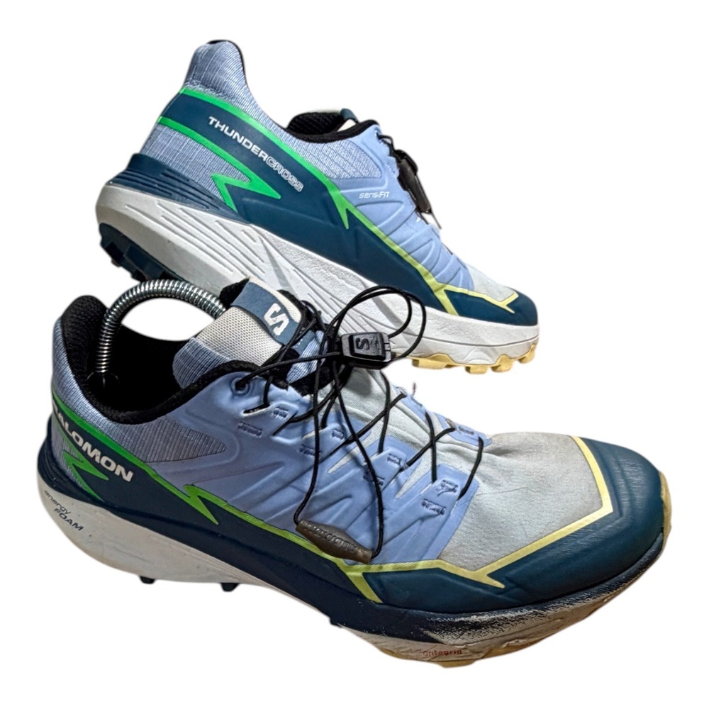 Salomon Women's Thundercross Athletic Trail Hiking Shoes Blue 8.5